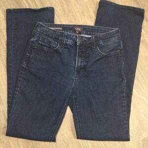 NYDJ Barbra Bootcut Lift Tuck Jeans 6 Short